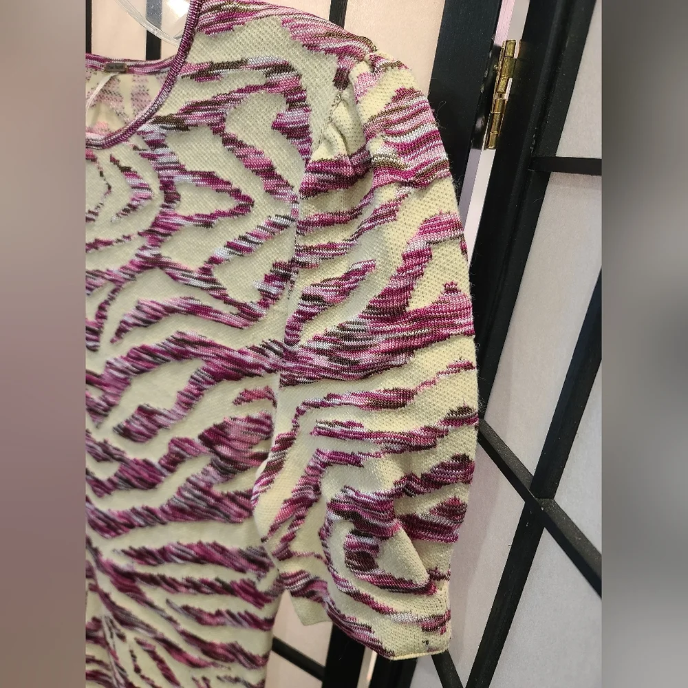Free People Zebra Stripe BodyCon Dress sz XS/S - Picture 6 of 9